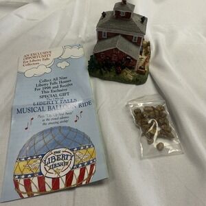 Liberty Falls Dawsons Stable & Fools Gold AH156 NEW Box Christmas Village 1998